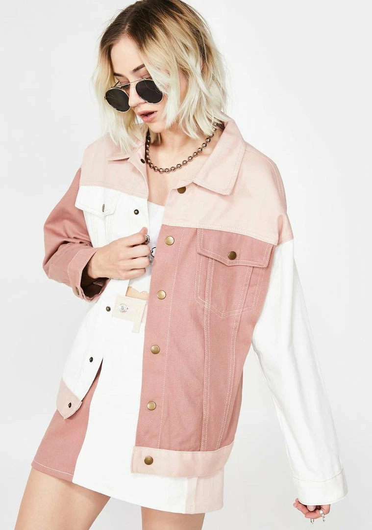 Momokrom Sweet Colorblock Jacket 4 Momokrom Sweet Colorblock Jacket