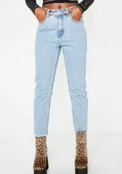 Momokrom Bottoms Baggy Jeans With One Back Pocket