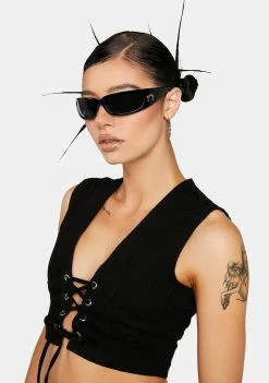 Momokrom Front Tie Corset Top