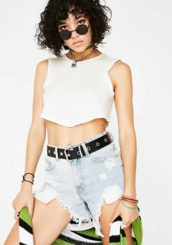 Momokrom Bottoms Destroyed Jean Shorts 10 Momokrom Bottoms Destroyed Jean Shorts