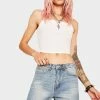 Momokrom Bottoms Mid Wash Cut Off Denim Shorts