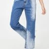 Momokrom Bleached Straight Leg Jeans Bottoms
