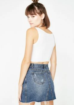 Momokrom Cut Out Pocket Denim Skirt 10 Momokrom Cut Out Pocket Denim Skirt