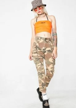 Momokrom Camo Jeans Bottoms