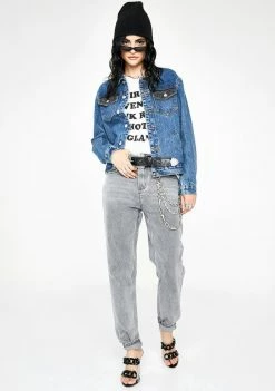 Momokrom Two Tone Denim Jacket Outerwear 8 Momokrom Two Tone Denim Jacket Outerwear