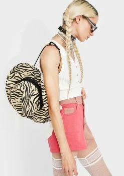 Momokrom Nude Colorblock Denim Shorts