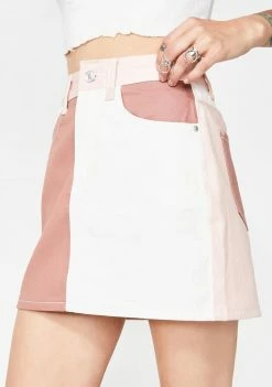 Momokrom Colorblock Skirt