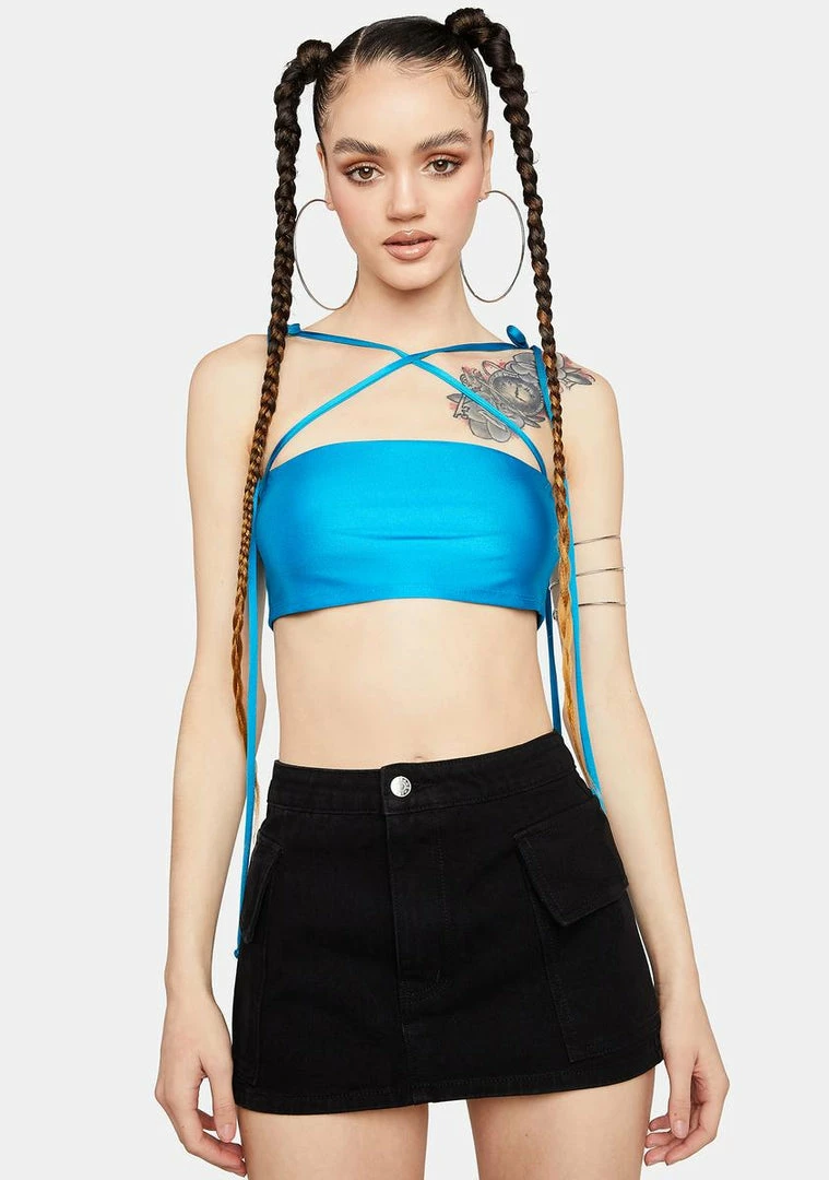 Momokrom Black Cargo Pocket Mini Skirt Denim Skirt 4 Momokrom Black Cargo Pocket Mini Skirt Denim Skirt