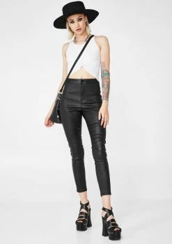 Momokrom Bottoms Matte Skinny Jeans