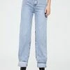 Momokrom Extra Long Straight Leg Denim Jeans