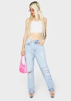 Momokrom Light Wash Baggy Jeans 7 Momokrom Light Wash Baggy Jeans