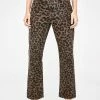 Momokrom Leopard Skinny Denim Jeans Bottoms 2 Momokrom Leopard Skinny Denim Jeans Bottoms
