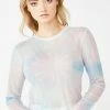 Momokrom Tops Galactic Tie Dye Mesh Top