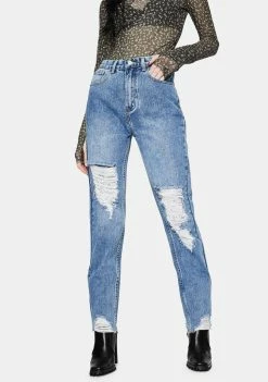 Momokrom Bottoms Light Wash Slim Fit Jeans