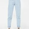 Momokrom Bleach Wash Mom Jeans Bottoms