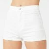 Momokrom Bottoms White Mini Shorts