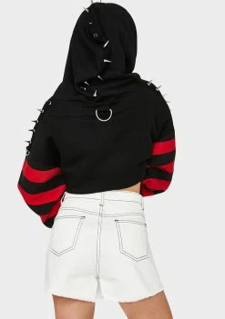 Momokrom Bottoms Off White Distressed Hem Denim Shorts