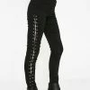 Momokrom Lace Up Skinny Pants Bottoms