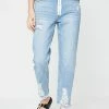 Momokrom Zip Front Jeans Bottoms 1 Momokrom Zip Front Jeans Bottoms