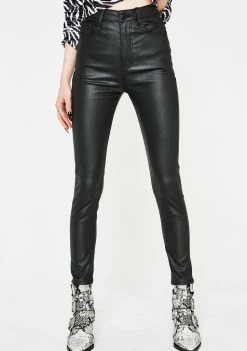Momokrom Vegan Leather Skinny Pants Bottoms