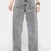 Momokrom Washed Grey Wide Leg Baggy Pants 2 Momokrom Washed Grey Wide Leg Baggy Pants