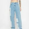 Momokrom Painted Patches Wide Leg Jeans Bottoms 1 Momokrom Painted Patches Wide Leg Jeans Bottoms