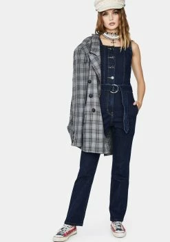 Momokrom Jumpsuits & Rompers Groovy Denim Jumpsuit