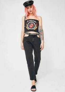 Momokrom Cut Out Pocket Jeans Bottoms 11 Momokrom Cut Out Pocket Jeans Bottoms